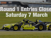 Round 1 Entries Close